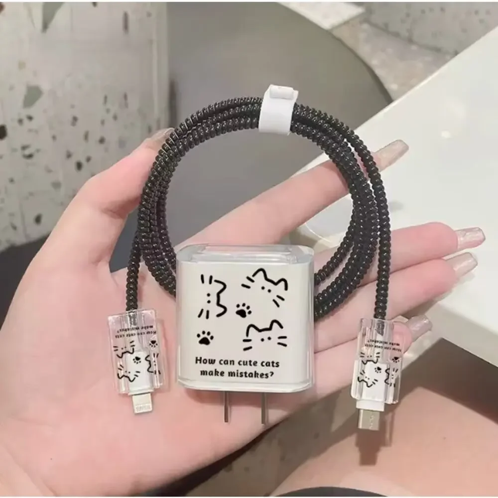 How Can Cute Cats Make Mistakes iPhone Charger Protector P83